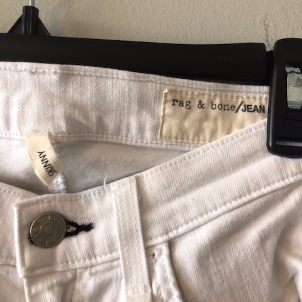 Rag & Bone Cate Mid-Rise Skinny - White - Picture 8 of 10